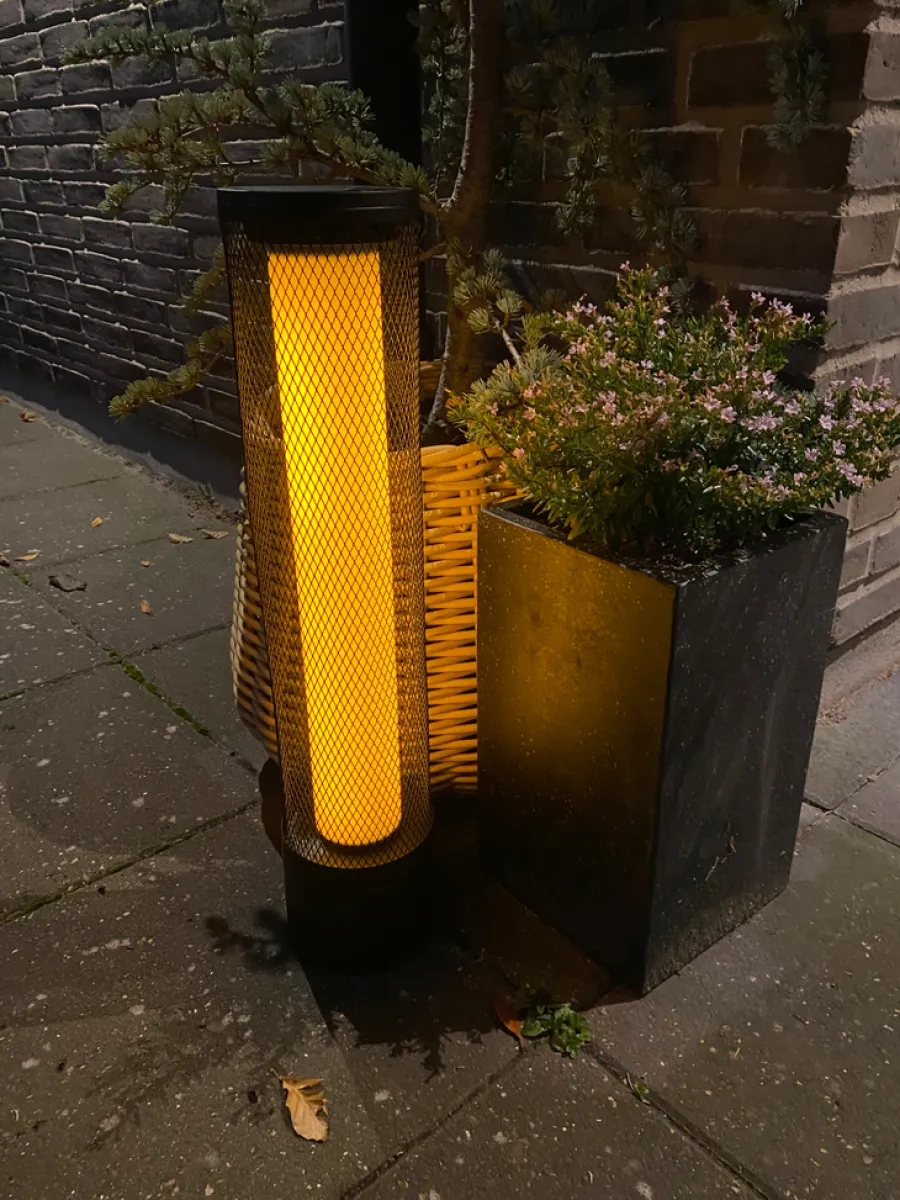 Garden® Sæsonafslutning|Solcellelamper*Solcellelanterne 13 x 52 cm -