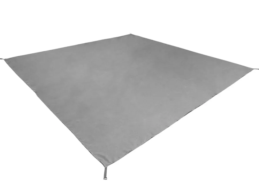 Sunlife® Sæsonafslutning|Parasoller & Markiser*Solsejl Alba firkantet 3,6 x 3,6 meter - Grå