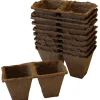 Weibulls Forspiring*Sphagnumpotter firkantede 6 cm 20 stk.