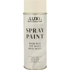 LUXI® Spraymaling*Spraymaling hvid mat -