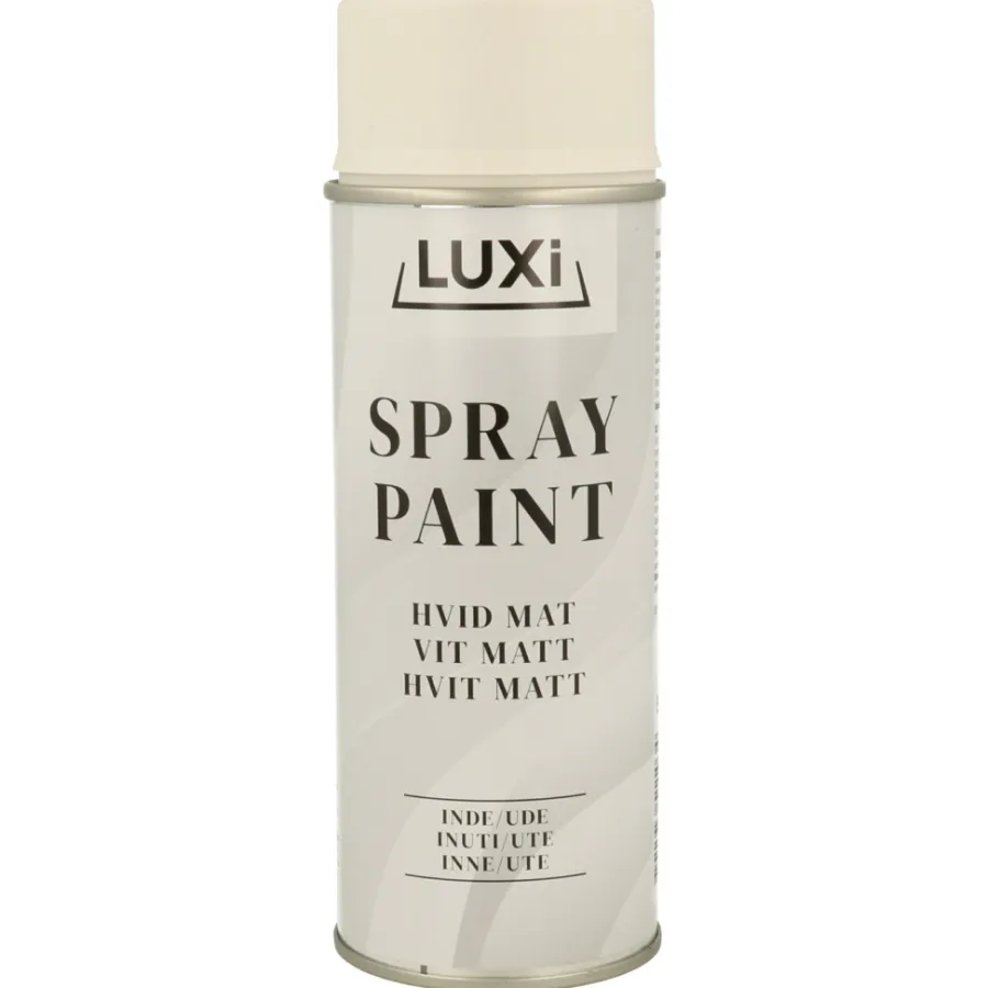 LUXI® Spraymaling*Spraymaling hvid mat -