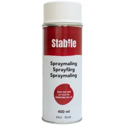 Stabile® Spraymaling*Spraymaling hvid mat -