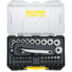 Stanley Bor & Bits*Fatmax bits-/toppesæt 37 dele