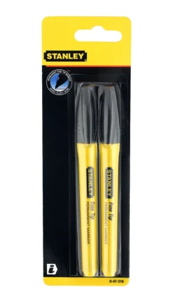Stanley Flyttekasser & Tilbehør Til Flytning|Øvrigt Håndværktøj*permanent marker fine tip sort - 2-pk.