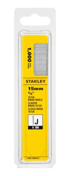 Øvrigt Håndværktøj*Stanley stiftsøm type J 15 mm 1000 stk.