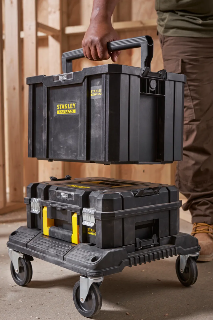 Stanley Værktøjskasser*værktøjskasse Fatmax® Pro-Stack™ 27 liter