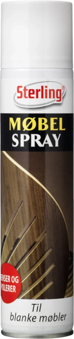 Sterling Træ- & Metalmaling|Rengøringsmidler*Møbelpolish spray 300 ml