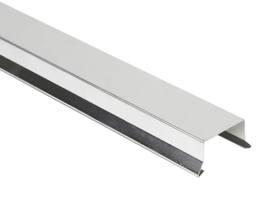 JUAL Tagpap & Asfalt*Sternkapsel lige alu 25 x 25 mm x 100 cm