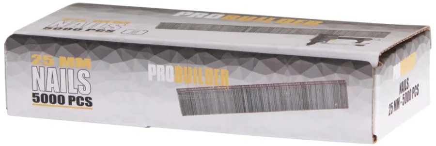 Probuilder Øvrigt Tilbehør*Stifter til sømpistol 25 mm nr. 8 5000 stk. -