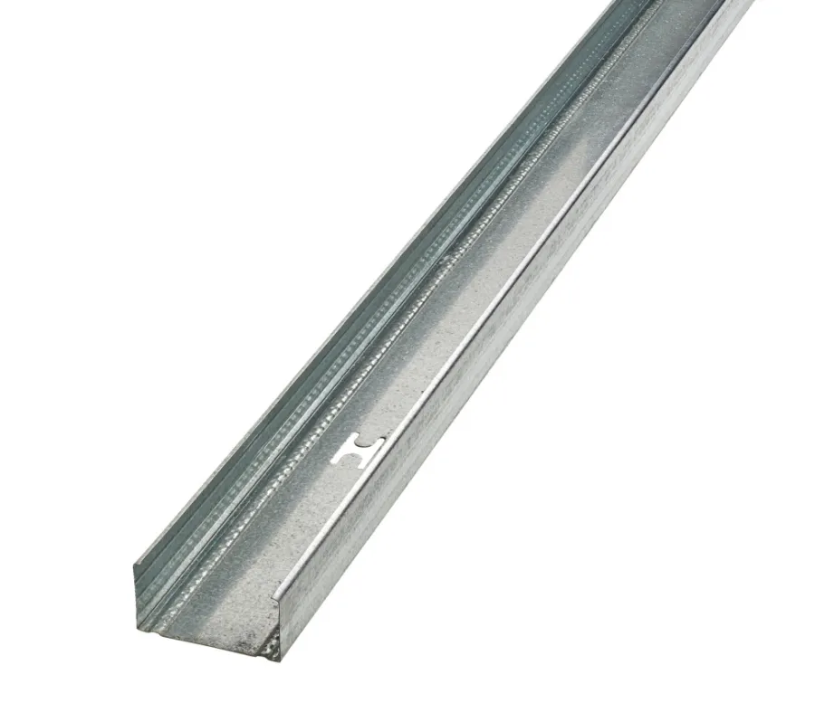 Gipsplader*Stållægte C-profil 95 x 2600 mm