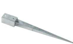 Stolper & Pæle*Stolpespyd galvaniseret 71 x 71 x 750 mm