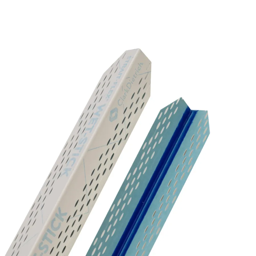 Strait-Flex Gipsplader*® Wet-Stick selvklæb. hjørneforstærker 38 x 38 mm × 274,5 cm