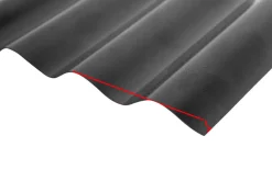 Rodena Tagplader*Tagplade sort 90 x 200 cm - SUNLUX® Sinus