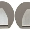 TARGET® Knager & Knagerækker*håndklædekroge oval 2 stk. metal