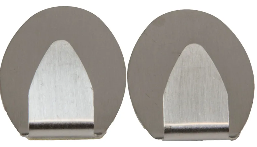 TARGET® Knager & Knagerækker*håndklædekroge oval 2 stk. metal