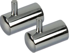 TARGET® Knager & Knagerækker*håndklædekrog m/tap krom 2 stk.