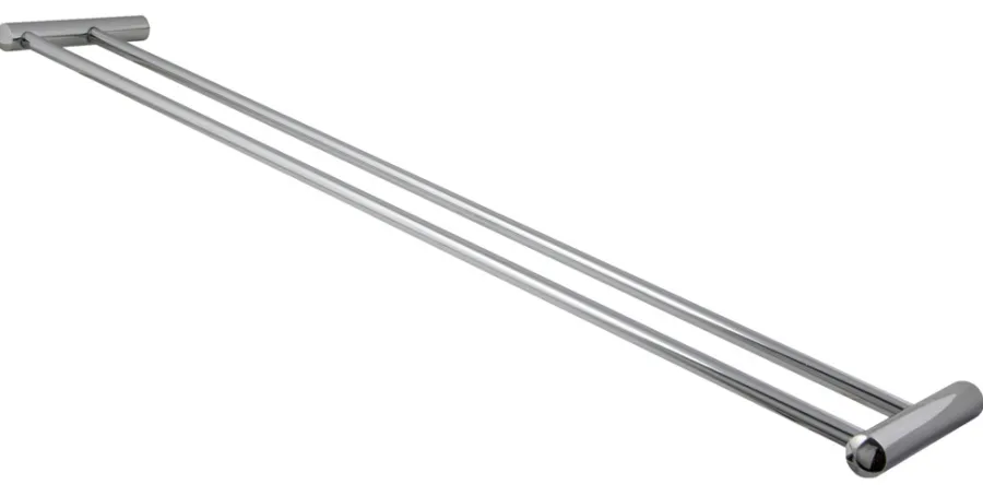 TARGET® Håndklædeholdere*håndklædestang dobbelt 60 cm krom