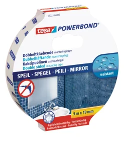 tesa® Tape*Powerbond Spejl monteringstape 19 mm x 5 meter