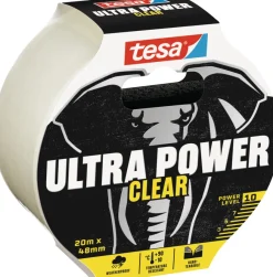 tesa® Tape*Ultra Power klar reparationstape 48 mm x 20 meter