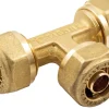 Fittings Til Rør*T-klemring til PEX-rør messing 15 x 15 x 15 mm