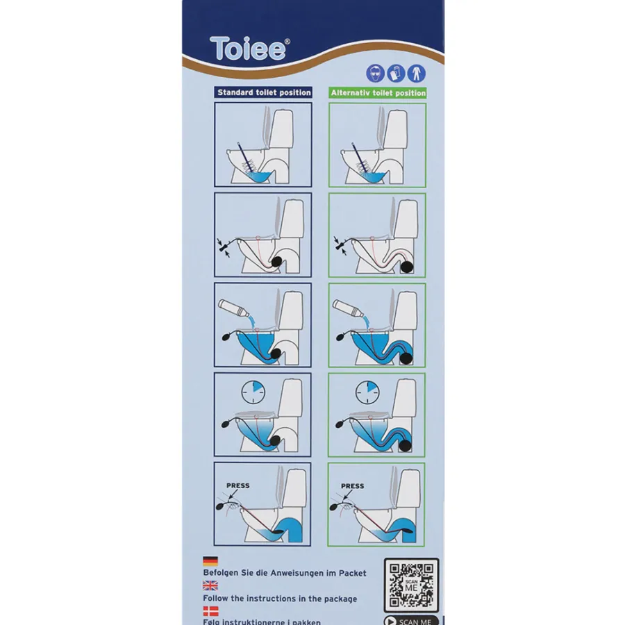 Toiee Rengøringsmidler*sampak m/Toilet Plug og WC Specialrens