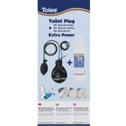 Toiee Rengøringsmidler*sampak m/Toilet Plug og WC Specialrens