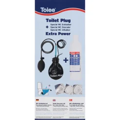 Toiee Rengøringsmidler*sampak m/Toilet Plug og WC Specialafkalker