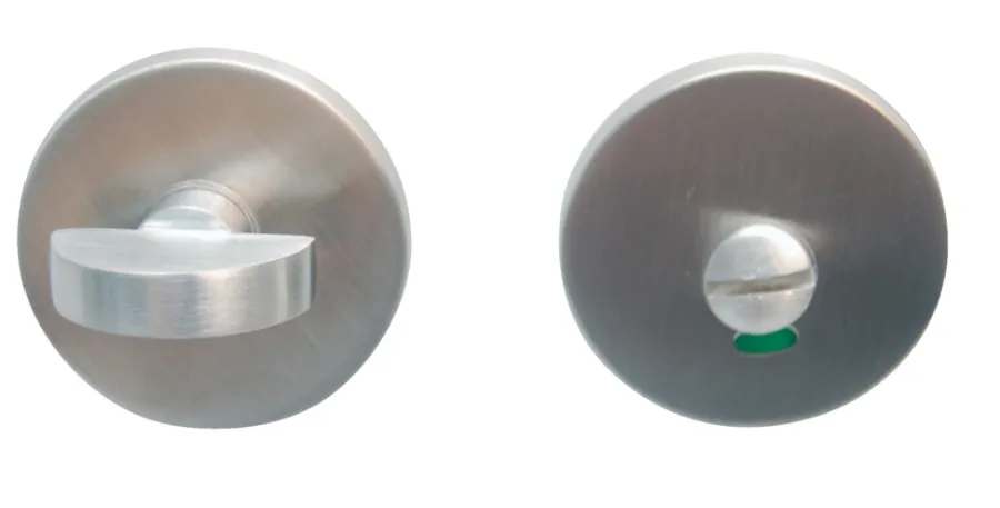 HOME it Dørhåndtag & Nøglecylindre*Toiletbesætning klik Ø50 mm rustfri stål