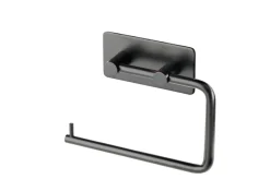 REN Toiletrulleholdere*Toiletpapirholder selvklæbende sort -