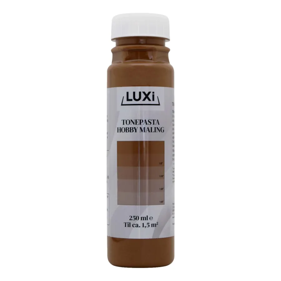 LUXI® Tonepasta*Tonepasta nøddebrun 0,25 liter - 905 Nøddebrun