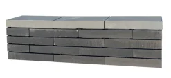 Betongruppen RBR Læ- & Støttemure*Topplade Nordic Wall grå 60 x 30 x 10 cm