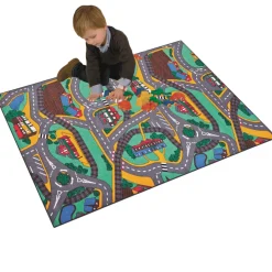 Paradiso Toys Legetøj*Trafiklegetæppe 67 x 100 cm -