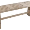 Sunlife® Sæsonafslutning|Havebænke*Trallebænk Savannah rustik 110 x 32,5 cm -