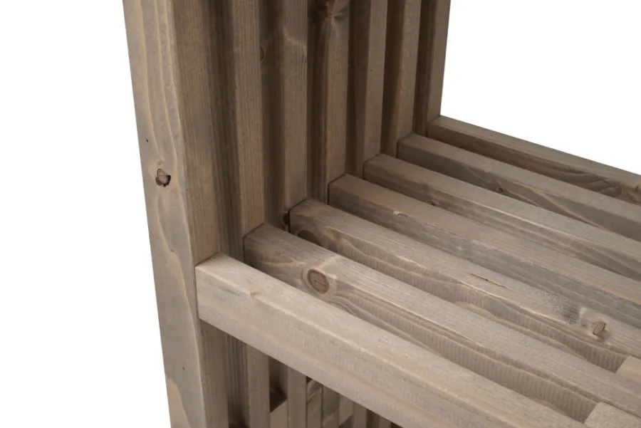 Planteborde & Højbede|Øvrige Havemøbler*Tralle plantebord 115 x 32 x 80 cm Rustik