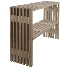 Planteborde & Højbede|Øvrige Havemøbler*Tralle plantebord 115 x 32 x 80 cm Rustik