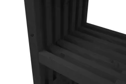Planteborde & Højbede|Øvrige Havemøbler*Tralle plantebord 115 x 32 x 80 cm Sort