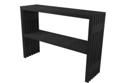 Planteborde & Højbede|Øvrige Havemøbler*Tralle plantebord 115 x 32 x 80 cm Sort
