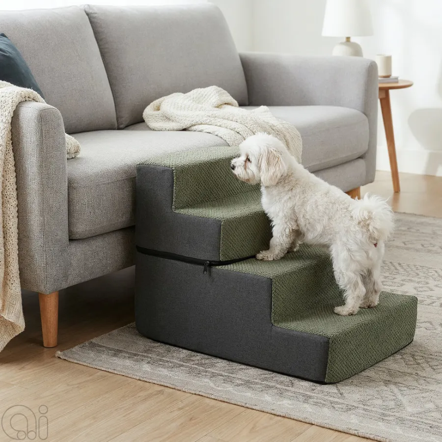 Hunde- Og Katteartikler*Trappe til kæledyr foldbar 60 x 46 x 39 cm