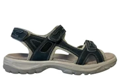Træsko & Fodtøj*Trekkingsandaler dame læder str. 41 Denimfarvet