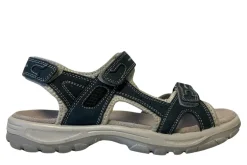 Træsko & Fodtøj*Trekkingsandaler dame læder str. 40 Denimfarvet