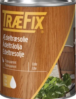 TræFix® Træolie*ædeltræsolie transparent 1 liter Klar