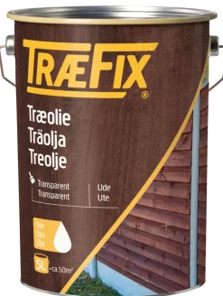 TræFix® Træolie*træolie transparent 5 liter Grøn