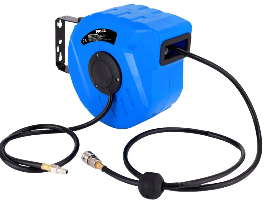 PRIZE® Kompressor*Trykluftslangetromle 10+1 meter -