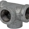 Galvaniserede*T-stykke galvaniseret hjørne 1/2"