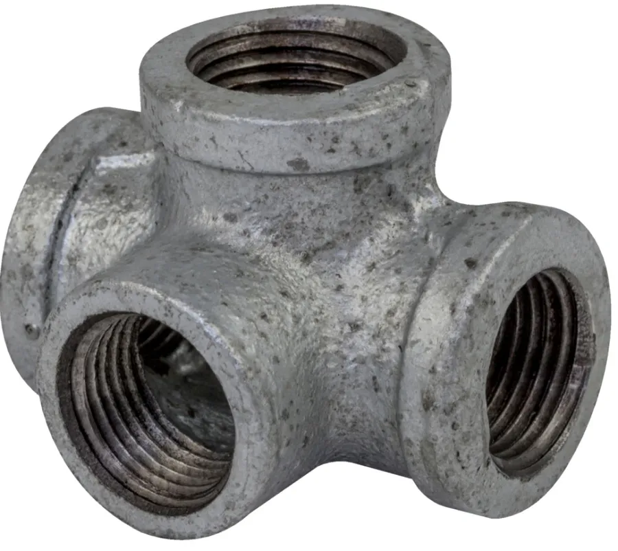 Galvaniserede*T-stykke galvaniseret hjørne 1/2"