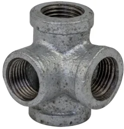 Galvaniserede*T-stykke galvaniseret hjørne 1/2