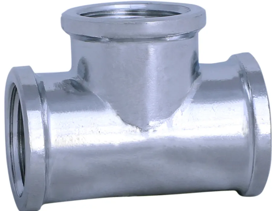 Forkromede*T-stykke krom 1/2"