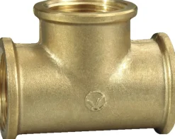 Messing*T-stykke messing 3/4"