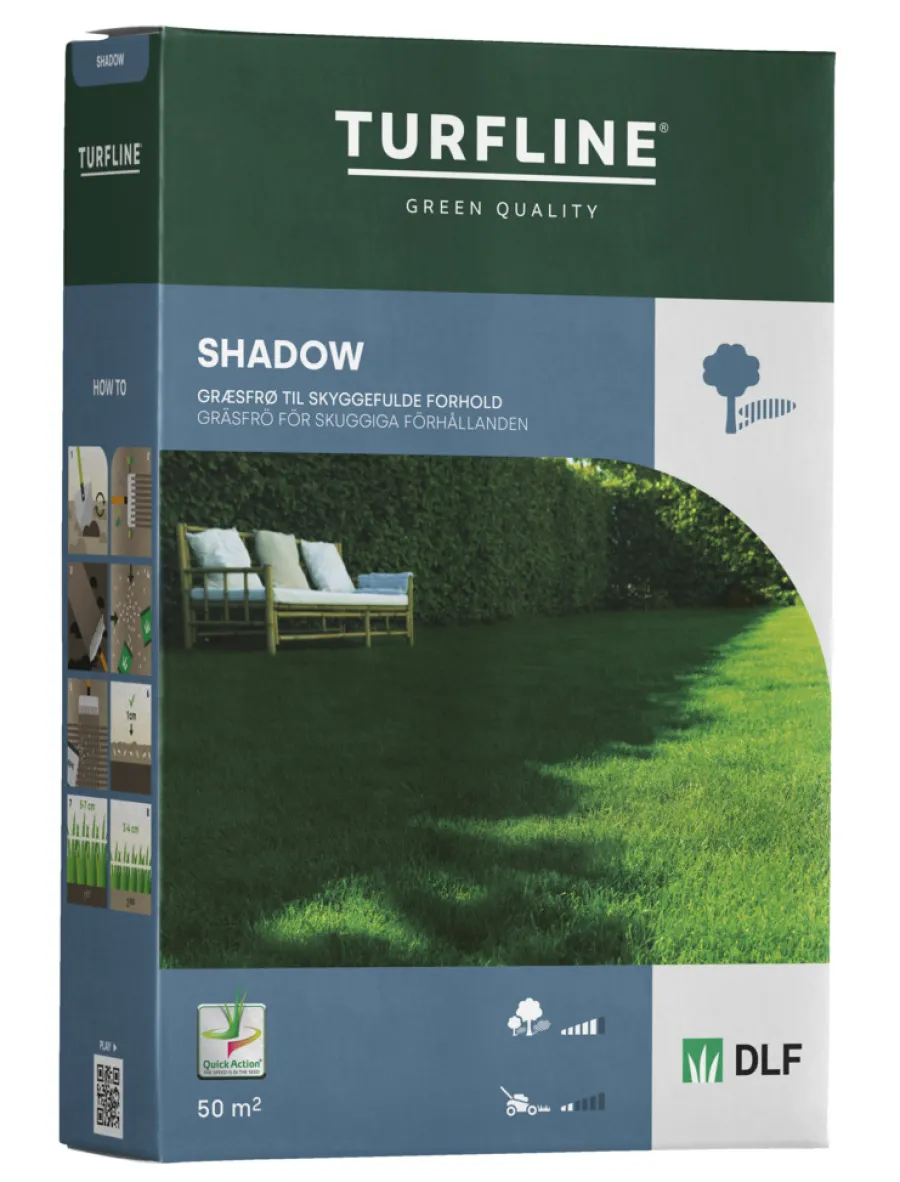 Turfline Græsfrø & Rullegræs*Shadow græsfrø 1 kg