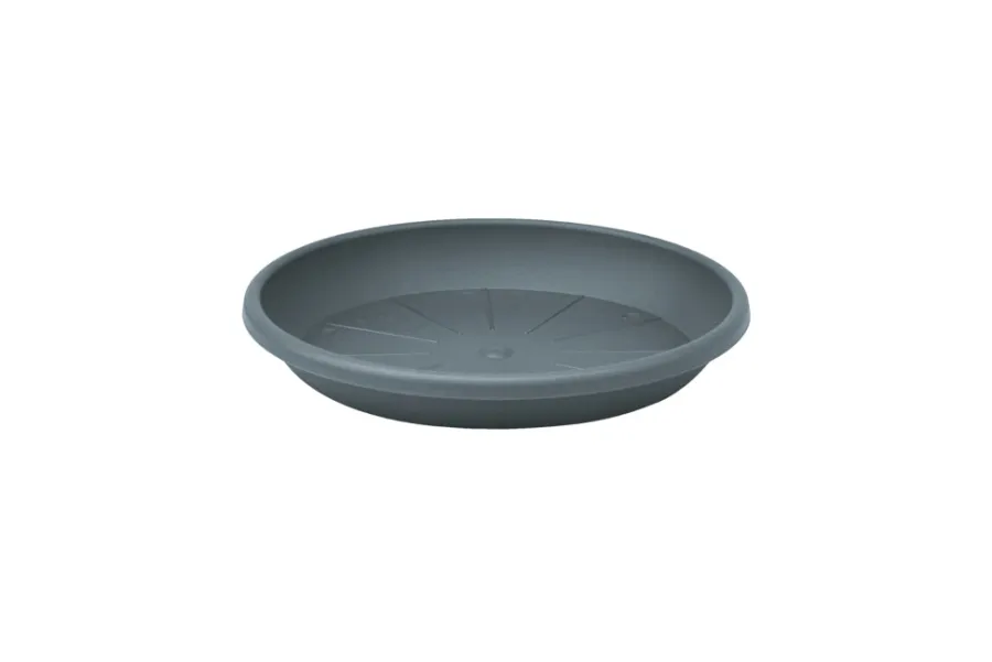 Krukker*Underskål Cylindro plast Ø25 cm Grå